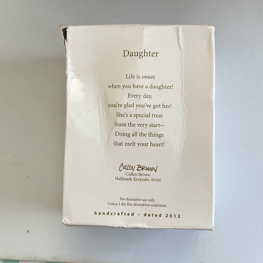 Bundle of Hallmark Keepsake Son & Daughter Ornaments - Picture 9 of 13